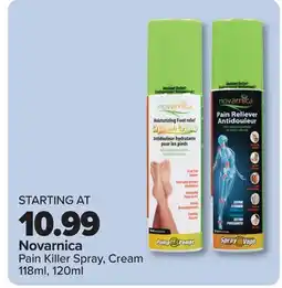 PharmaChoice Novarnica Pain Killer Spray, Cream offer
