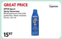Home Hardware SPF30 Sport Spray Sunscreen offer