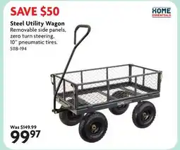 Home Hardware Steel Utility Wagon offer