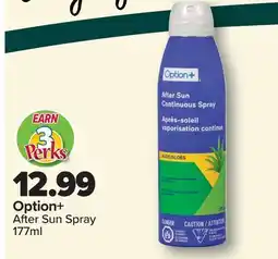 PharmaChoice Option+ After Sun Spray offer