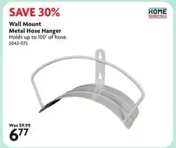 Home Hardware Wall Mount Metal Hose Hanger offer