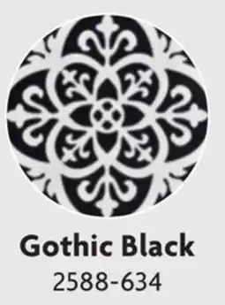 Home Hardware Peel & Stick vinyl floor tiles Gothic Black offer