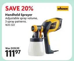 Home Hardware Handheld Sprayer offer