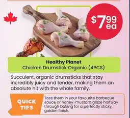 Healthy Planet Healthy Planet Chicken Drumstick Organic 4PCS offer