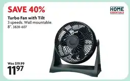 Home Hardware Turbo Fan with Tilt offer