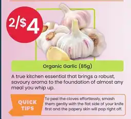 Healthy Planet Organic Garlic offer