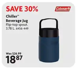Home Hardware Chiller Beverage Jug offer