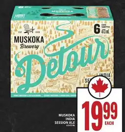 Food Basics MUSKOKA INDIA SESSION ALE offer
