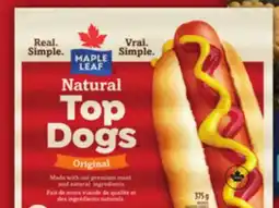 Food Basics MAPLE LEAF TOP DOGS WIENERS offer