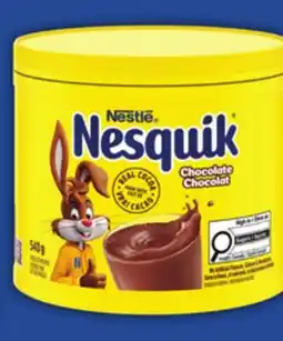 Food Basics NESTLÉ NESQUIK SYRUP OR NESQUIK POWDER MIX offer