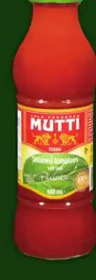 Food Basics MUTTI PASSATA offer