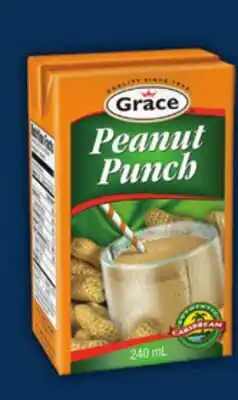 Food Basics GRACE PEANUT PUNCH OR SODA offer