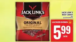 Food Basics JACK LINK'S BEEF JERKY offer