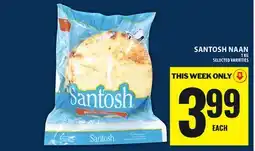 Food Basics SANTOSH NAAN offer