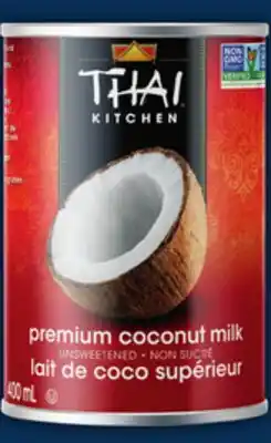 Food Basics THAI KITCHEN COCONUT MILK OR MARUKAN RICE VINEGAR offer