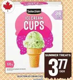 Food Basics SELECTION ICE CREAM CUPS offer