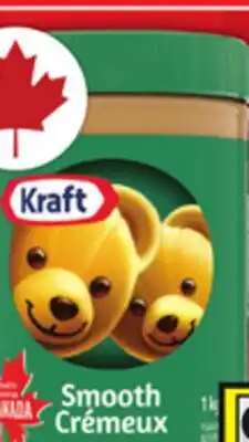 Food Basics KRAFT PEANUT BUTTER 750G - 1KG offer