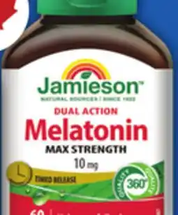 Food Basics JAMIESON Calcium Magnesium + Melatonin offer