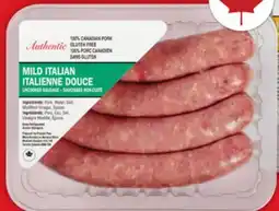 Food Basics AUTHENTIC FRESH PORK SAUSAGES offer