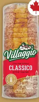 Food Basics VILLAGGIO BREAD CLASSICO 550-675 G BUNS 8 - 9'S offer