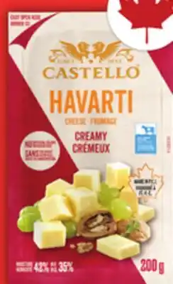 Food Basics CASTELLO HAVARTI offer