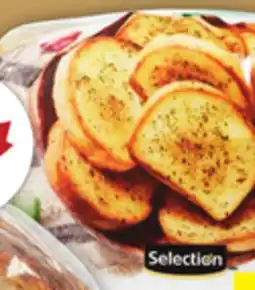 Food Basics RUDOLPH'S BREAD 500 G, SELECTION GARLIC TOAST 680 G offer