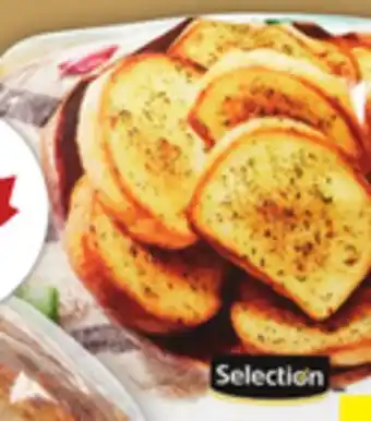 Food Basics RUDOLPH'S BREAD 500 G, SELECTION GARLIC TOAST 680 G offer