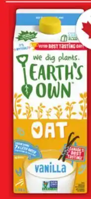 Food Basics LIBERTÉ GREEK YOGURT 4X100 G, EARTH'S OWN OAT BEVERAGE 1.75L offer