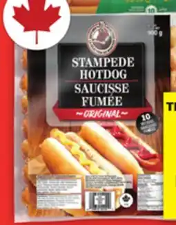 Food Basics BUTCHER'S SELECTION STAMPEDE OR HARVEST GREEK HALAL CHICKEN WIENERS offer