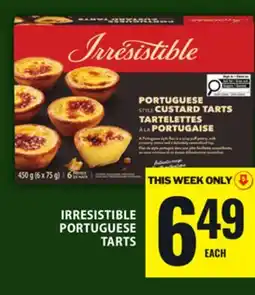Food Basics IRRESISTIBLE PORTUGUESE TARTS offer