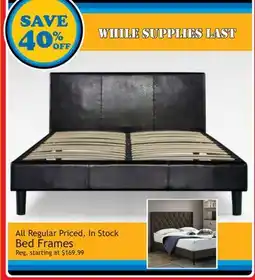 Oxford Mills Bed Frames offer