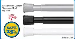 Oxford Mills Casa Shower Curtain Tension Rod offer