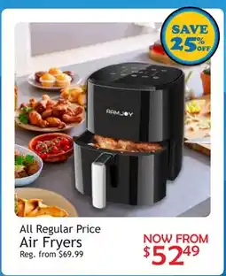Oxford Mills All Regular Price Air Fryers offer
