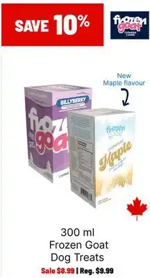 Ren’s Pets Depot Frozen Goat Dog Treats offer