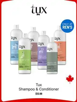 Ren’s Pets Depot Tux Shampoo & Conditioner offer