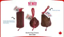Ren’s Pets Depot Benko Dog Chews offer