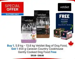 Ren’s Pets Depot Caravan Country Cookhouse Gently Cooked Dog Food offer