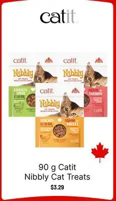 Ren’s Pets Depot Catit Nibbly Cat Treats offer