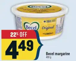 Marché Adonis Becel margarine offer