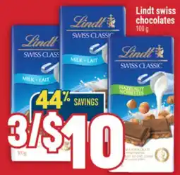 Marché Adonis Lindt swiss chocolates offer