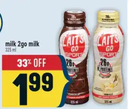 Marché Adonis milk 2go milk offer