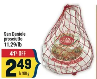 Marché Adonis San Daniele prosciutto offer