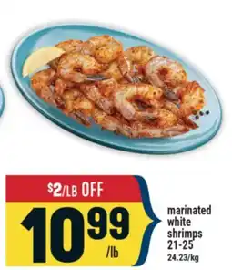 Marché Adonis marinated white shrimps offer