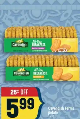 Marché Adonis Cavendish Farms potato offer