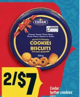Marché Adonis Cedar butter cookies offer