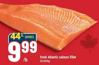 Marché Adonis fresh Atlantic salmon fillet offer
