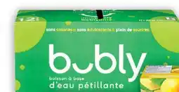 Marché Adonis Bubly lime sparkling water offer