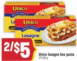 Marché Adonis Unico lasagne box pasta offer