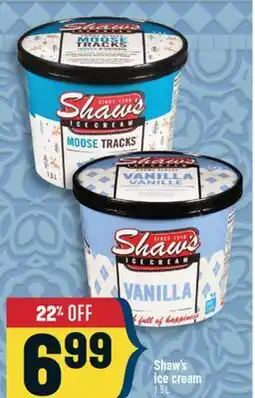 Marché Adonis Shaw's ice cream offer