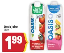 Marché Adonis Oasis juice offer